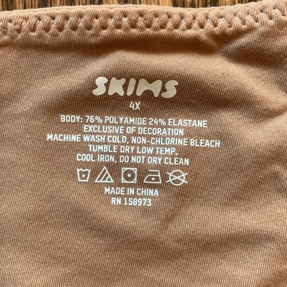 Skims sz 4X sienna colored bra - Picture 5 of 5